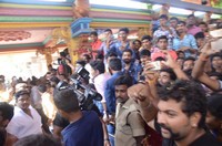 Jawaan Movie Team at Maddi Anjaneya Swamy Temple